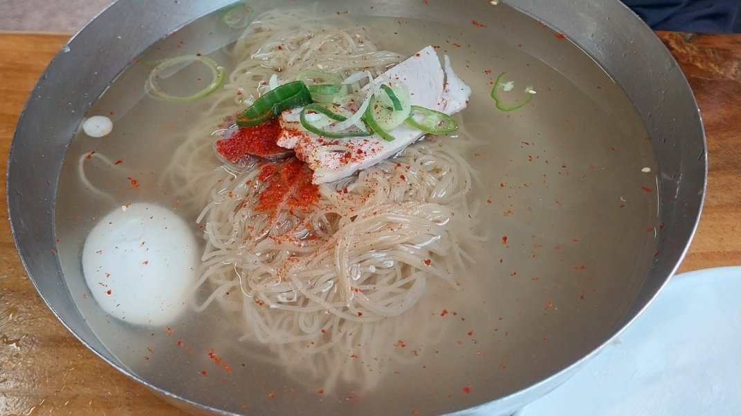 韓国の本格冷麺
